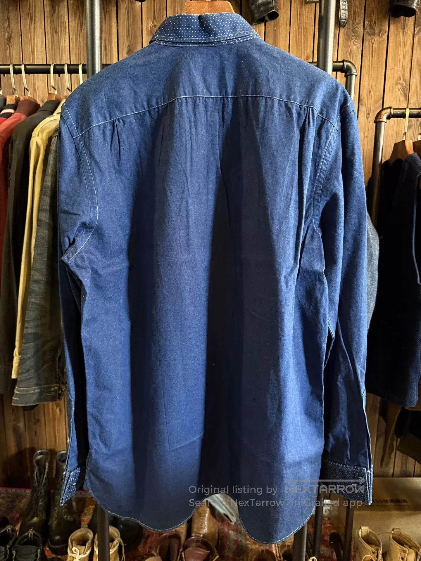 RRL Ralph Lauren RRL Denim Shirt. Size US M / EU 48-50 / 2 - 2 Thumbnail