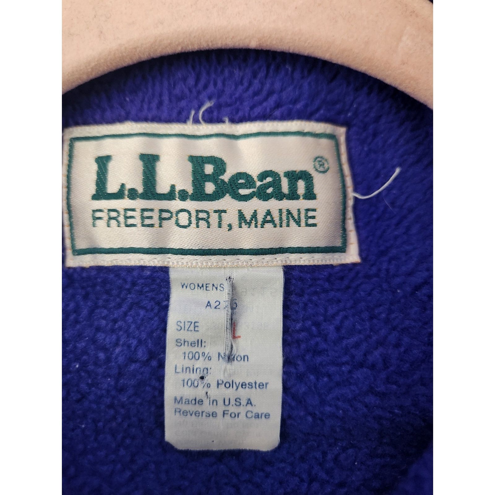 L.L. Bean Vintage L.L Bean Women's Insulated Teal Vest- Lg Size L / US 10 / IT 46 - 8 Thumbnail