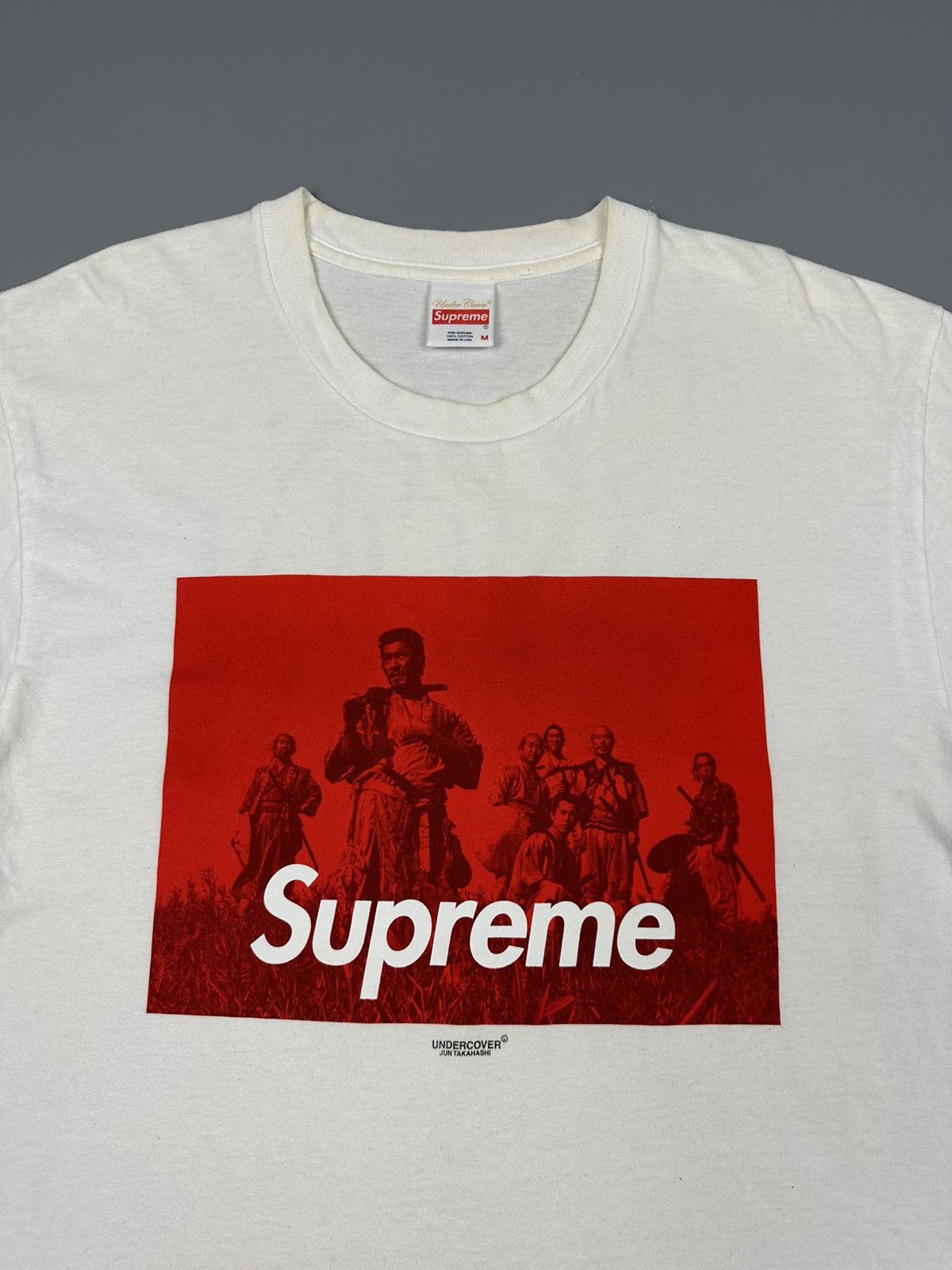 Jun Takahashi Supreme x Undercover Jun Takahashi Seven Samurai Tee Size US M / EU 48-50 / 2 - 3 Thumbnail