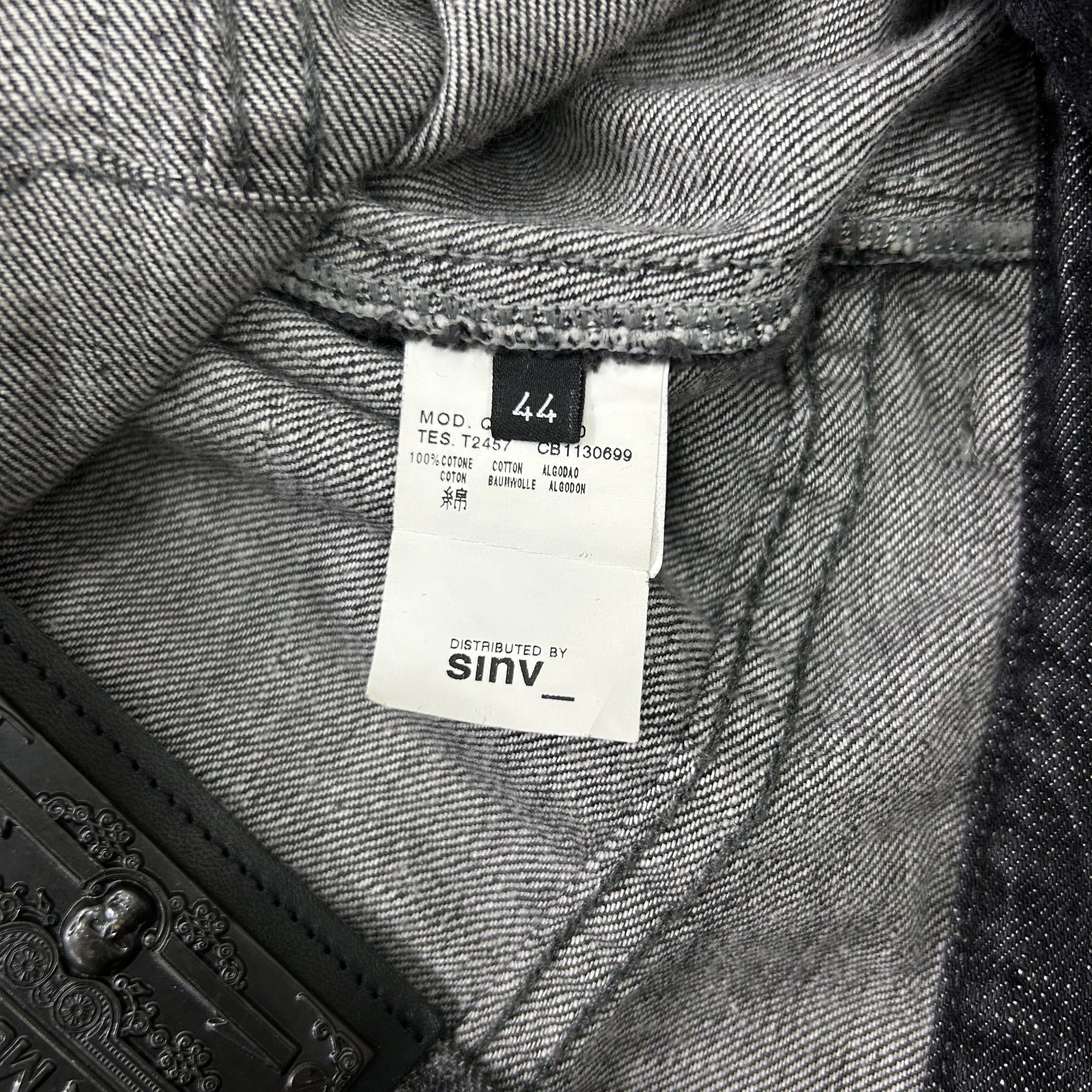 Alexander McQueen McQ Alexander McQueen SS08 Waxed Cropped Denim Trucker Jacke Size S / US 4 / IT 40 - 7 Thumbnail