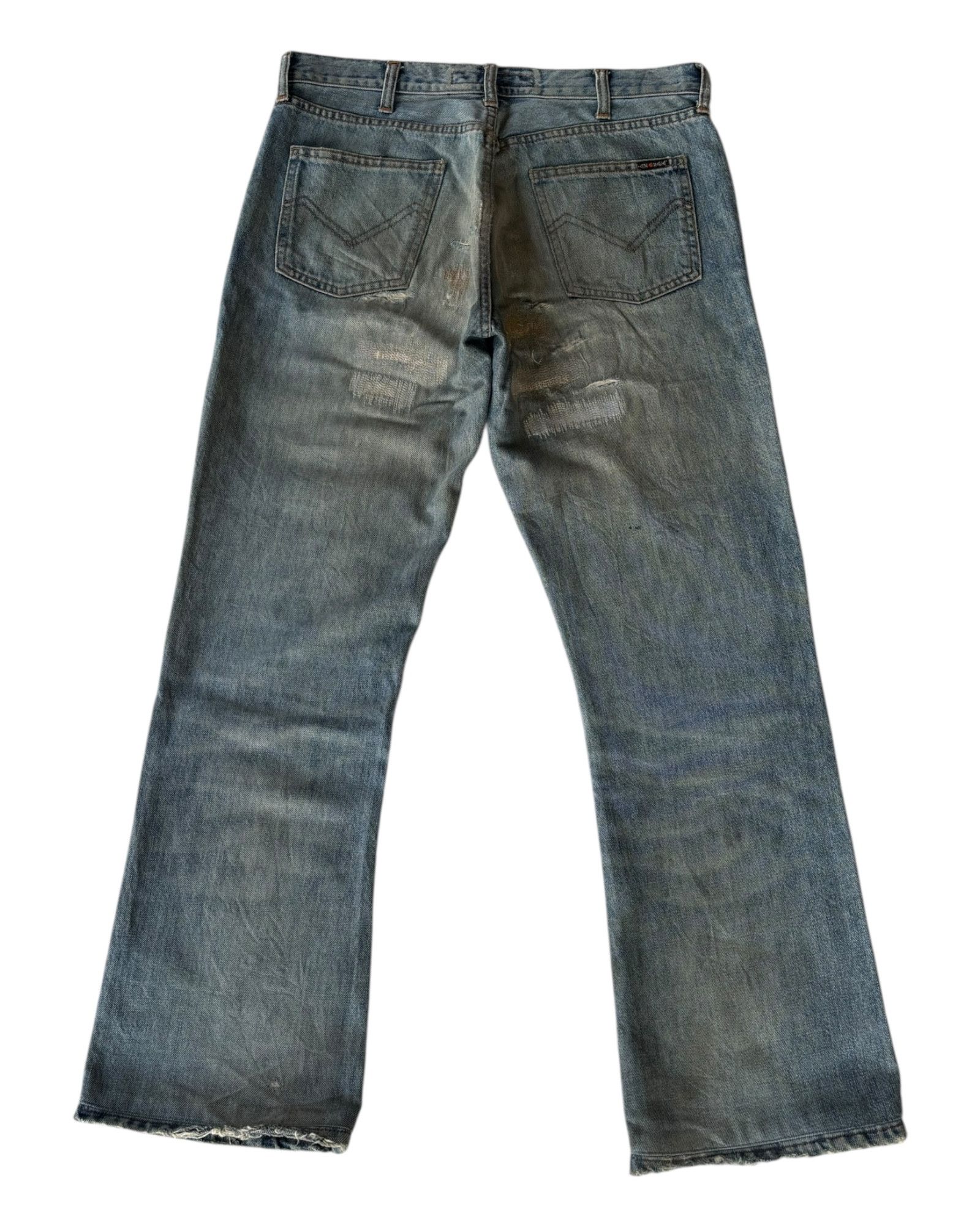 14th Addiction × Energie × If Six Was Nine Vintage Energie Thrashed Rusty Distress Jean Size US 32 / EU 48 - 2 Thumbnail