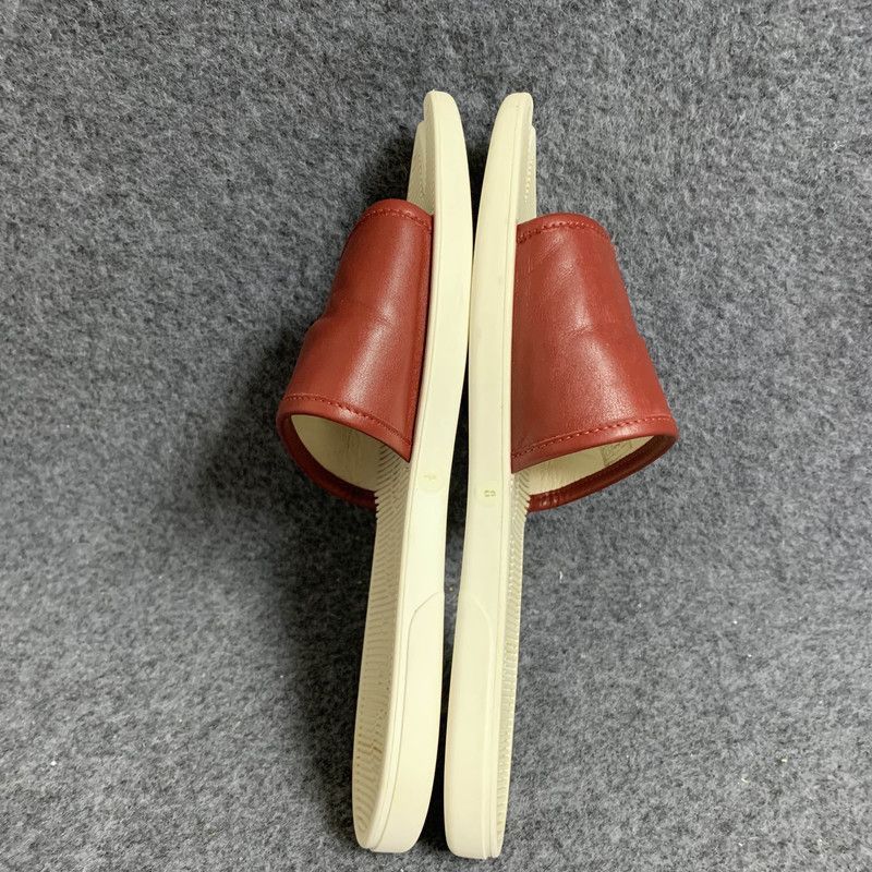 Gucci Gucci Red Slide Sandals for Men -2508 Size US 8.5 / EU 41-42 - 6 Thumbnail