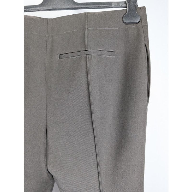 Bottega Veneta o1rshd1 Compact Wool Trousers in Olive Size US 36 / EU 52 - 15 Thumbnail