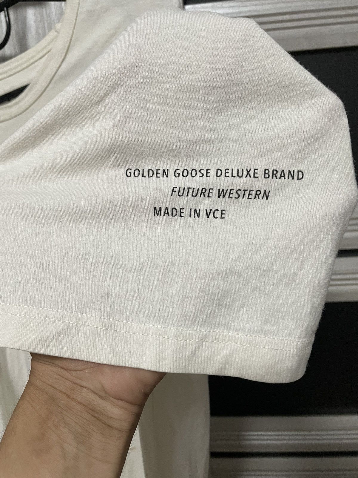 Golden Goose Vintage Golden Goose T Shirt W Logo Tee Size US XL / EU 56 / 4 - 4 Thumbnail