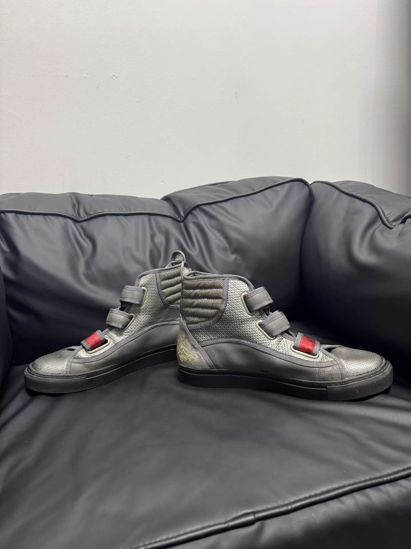 Raf Simons Raf Simons 19ss Metallic Strap Sneakers Size US 9 / EU 42 - 3 Thumbnail