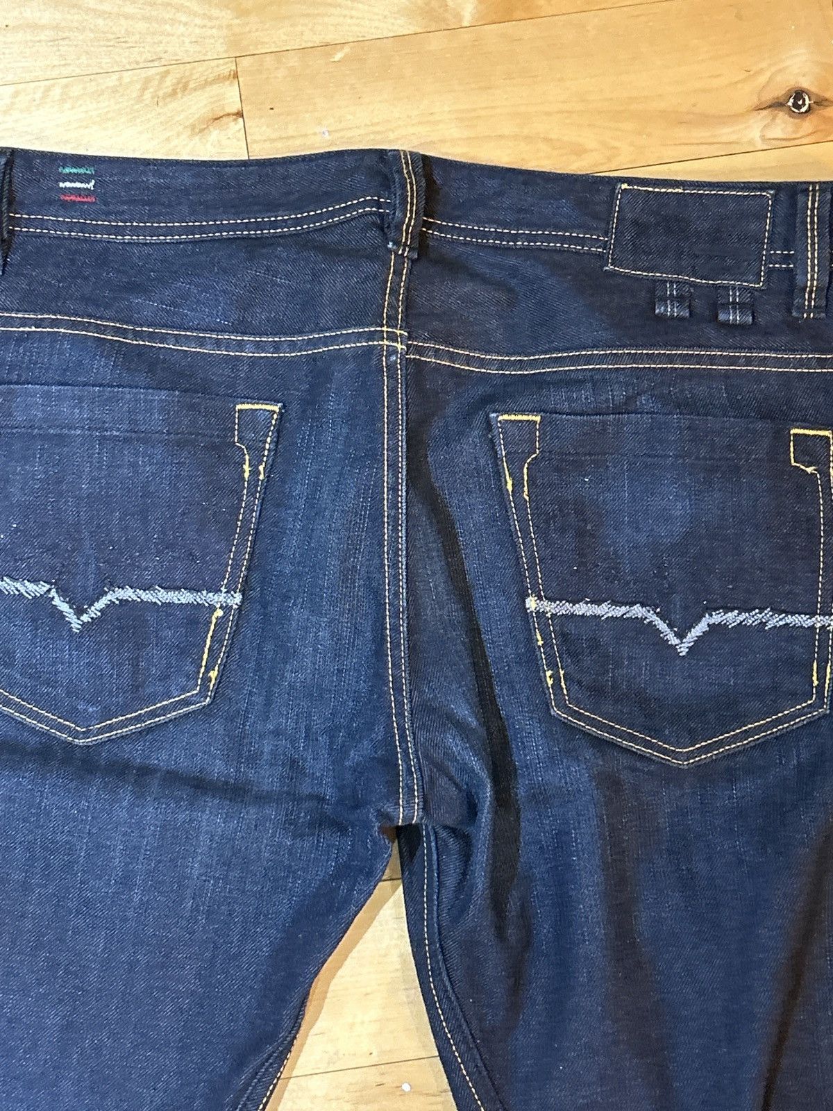 Diesel Diesel Industry Denim Division Size US 33 - 3 Thumbnail