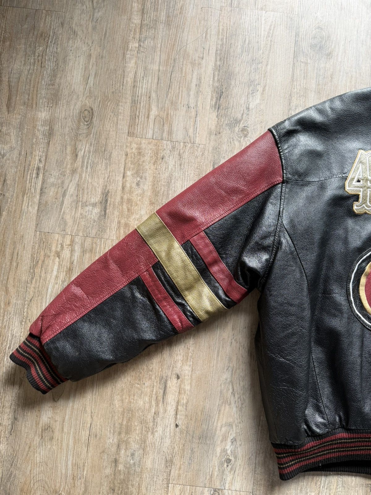 Other San Francisco 49ers Leather Jacket (SF Logo) Size US XL / EU 56 / 4 - 9 Thumbnail