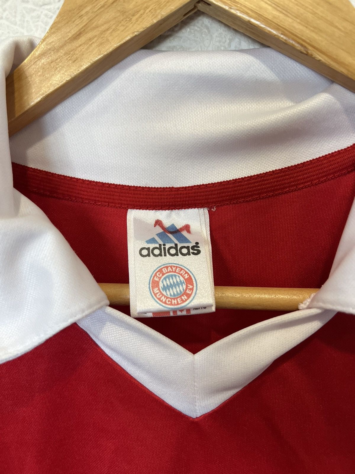 Adidas × Vintage Ze. Roberto Bayern Munich Adidas 2003/2004 Kit Home Jersey Size US XL / EU 56 / 4 - 3 Thumbnail