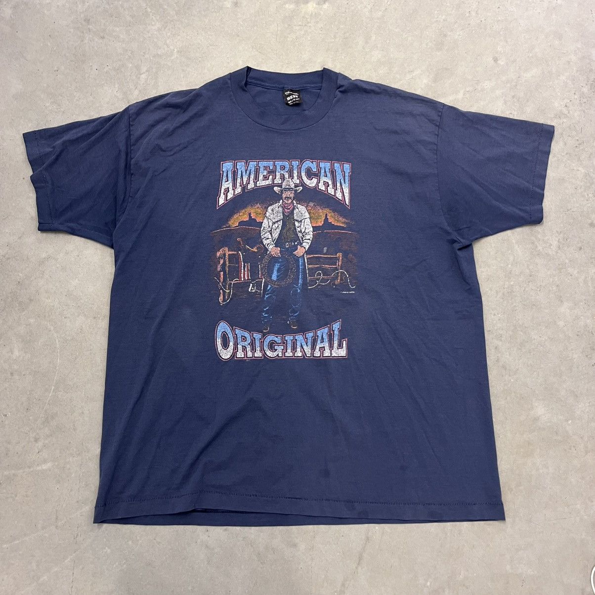 Levi's × Vintage × Wrangler Vintage Best Fruit of the Loom Rare size XXXL Cowboy Western Size US XXL / EU 58 / 5 - 1 Thumbnail