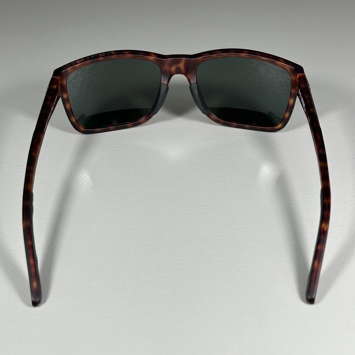 Under Armour Under Armour UA 0005/S Brown Havana Rectangular Sunglasses Size ONE SIZE - 4 Thumbnail