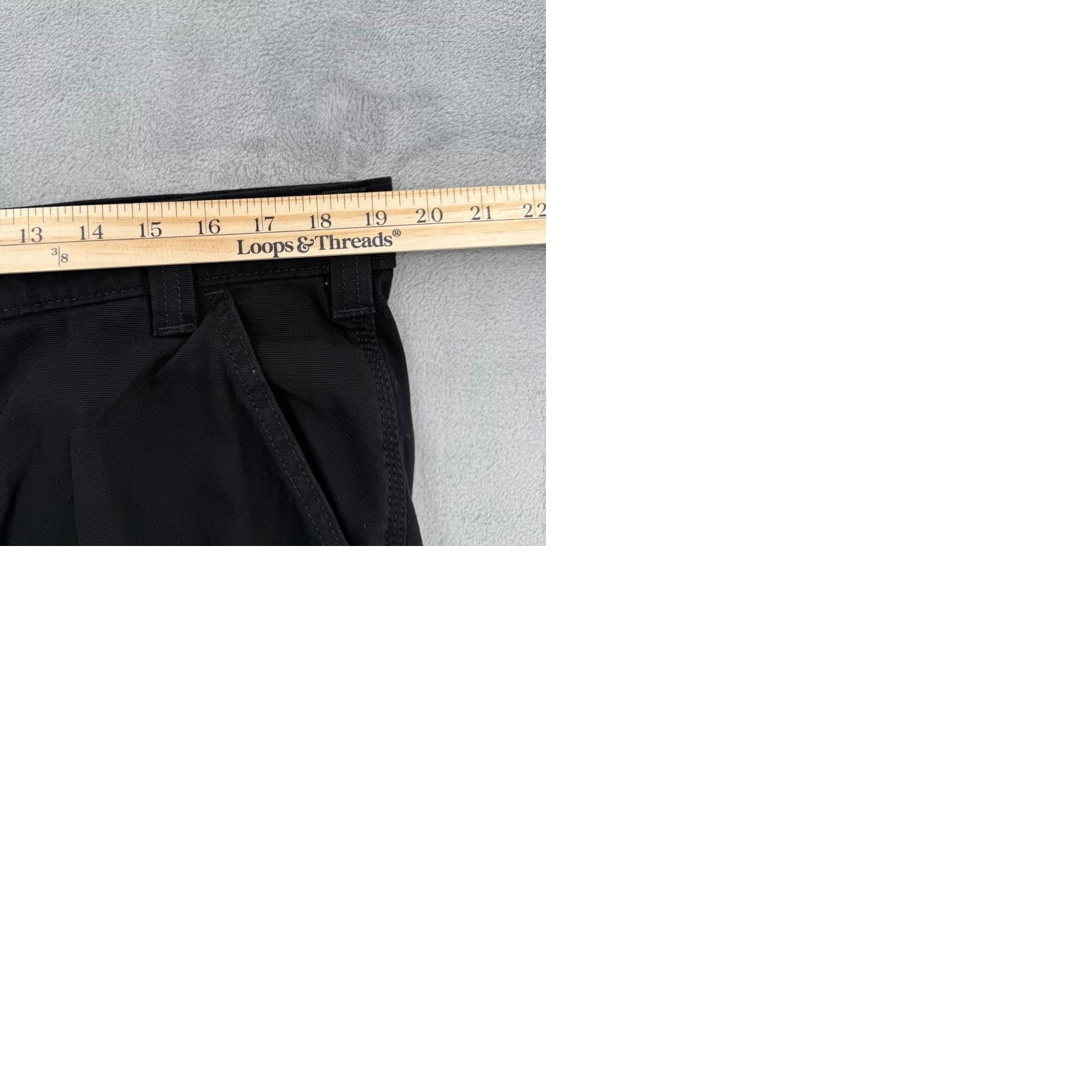 Carhartt VINTAGE Carhartt Relaxed Fit Black Work Pants Mens Cotton Canvas Utility Carpenter 38x28 Size US 38 / EU 54 - 9 Thumbnail
