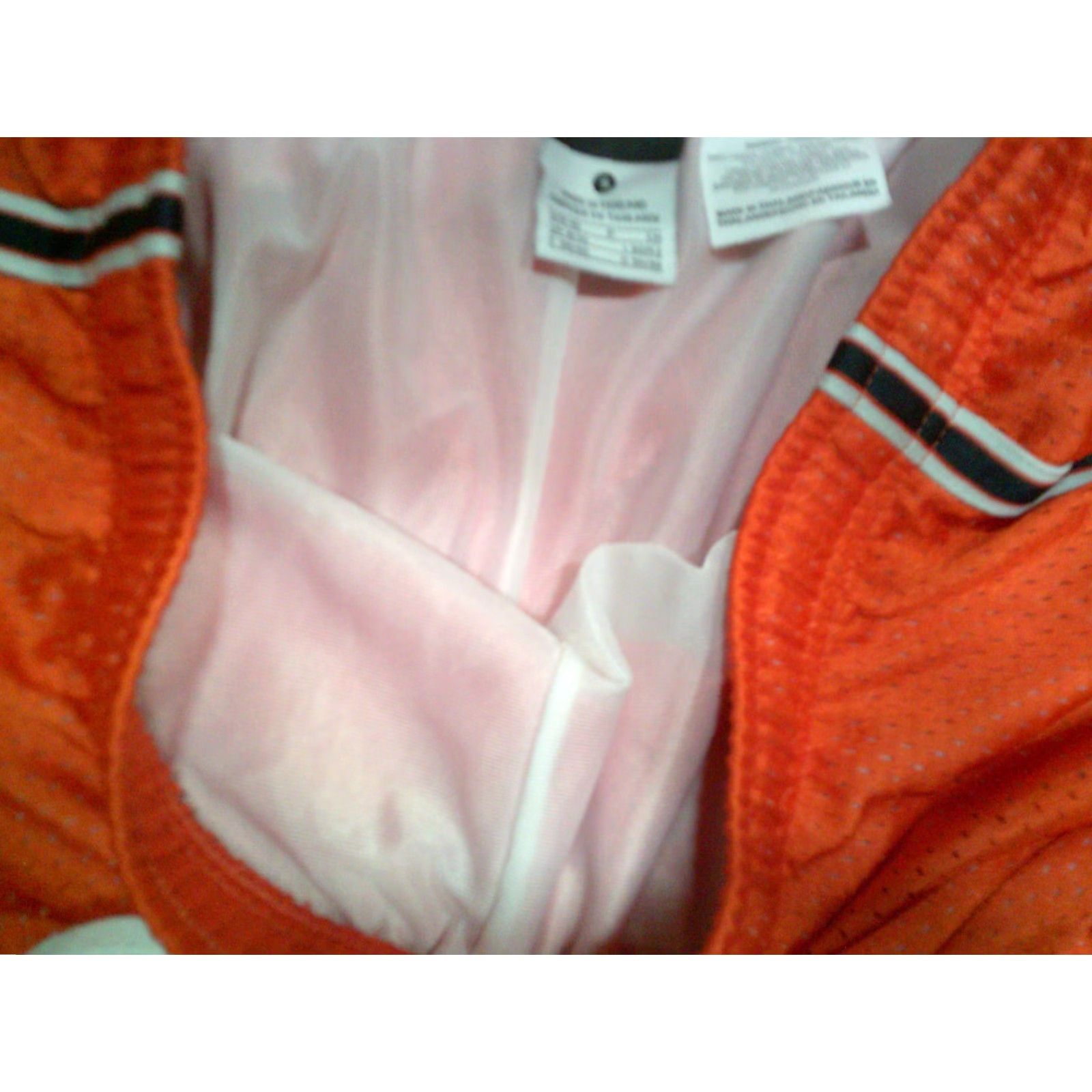 Nike Nike Basketball Shorts Womens Small Orange Y2K Size 28" / US 6 / IT 42 - 5 Thumbnail