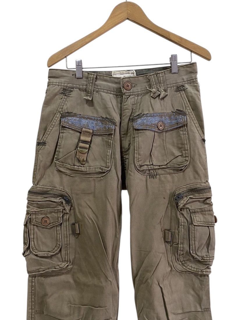 Hysteric Glamour No Brand Rare Design Tactical Multi Pocket Brown Cargo Army Size US 32 / EU 48 - 2 Thumbnail