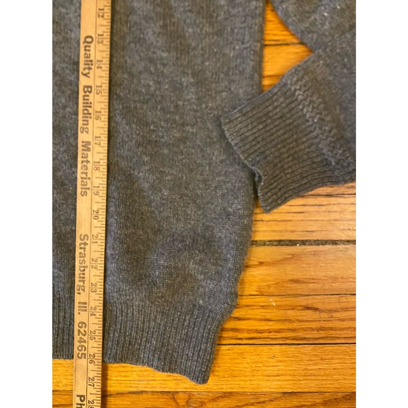 Ralph Lauren Polo Ralph Lauren gray quarter-zip sweater wool Men’s XXL Size US XXL / EU 58 / 5 - 9 Thumbnail