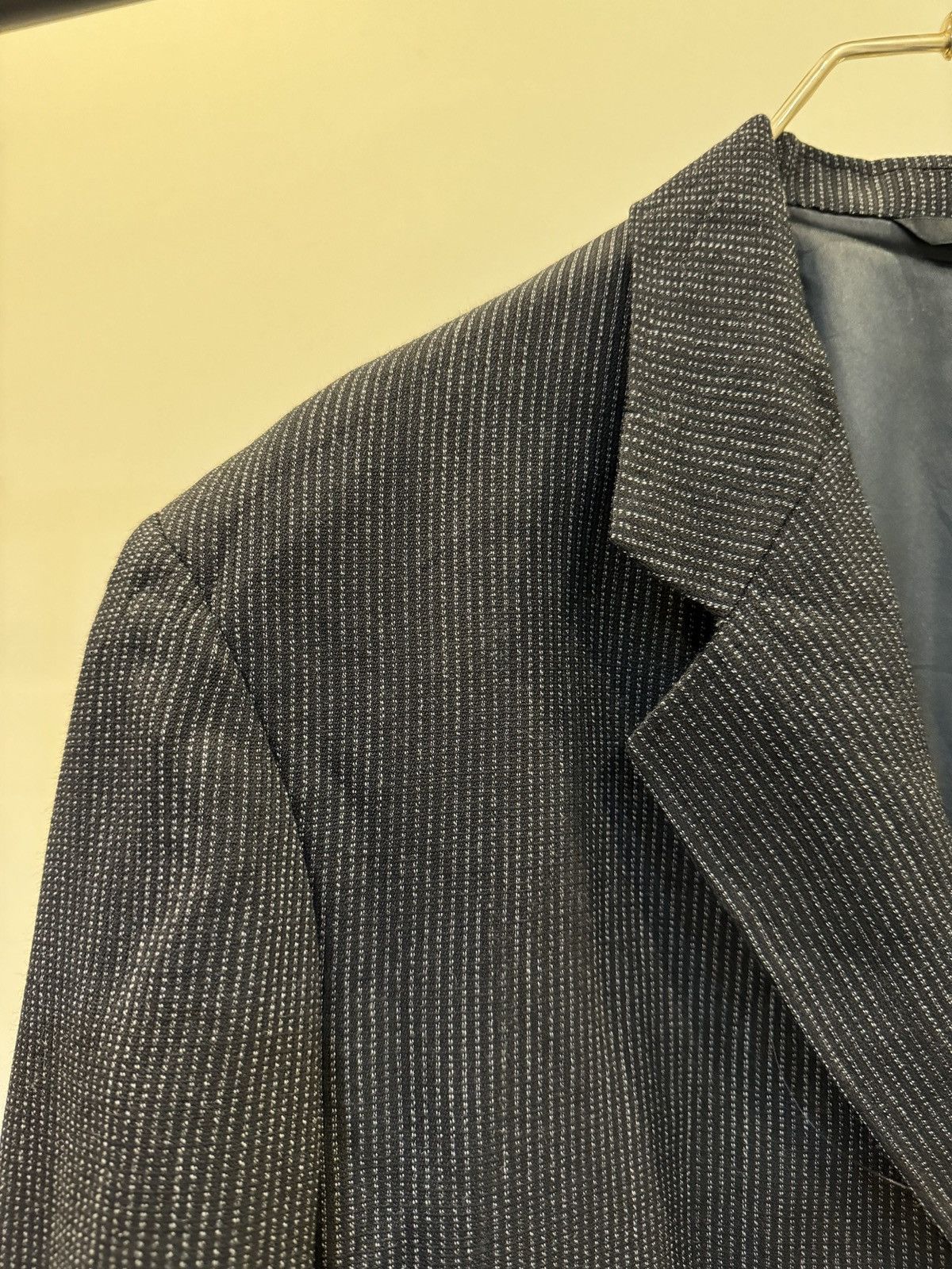 Yohji Yamamoto Yohji Yamamoto Wabash Striped Blazer Size 38S - 2 Thumbnail