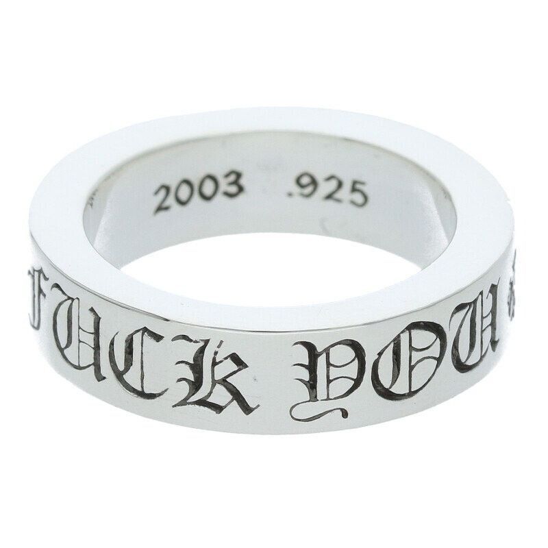 Chrome Hearts 6mm Spacer Silver Ring