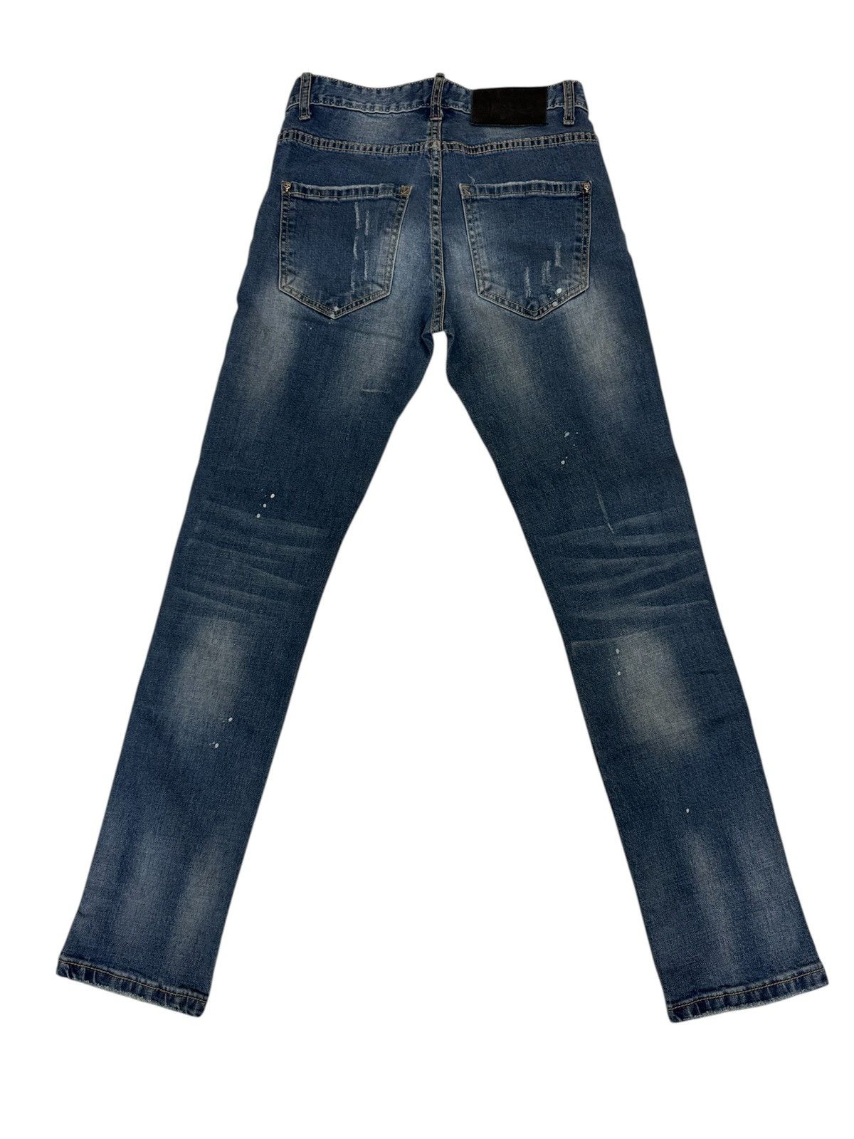 Philipp Plein Philipp Plein straight-cut distressed jeans. Size US 29 - 2 Thumbnail