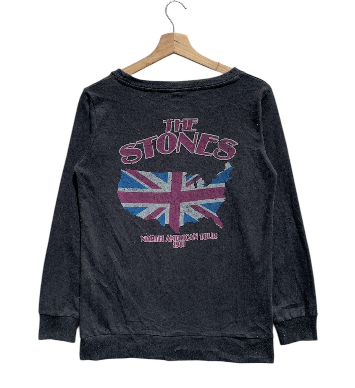 Band Tees 🔥Accept Binding Offer🔥 Vintage The Rolling Stones Big Logo Size S / US 4 / IT 40 - 2 Thumbnail
