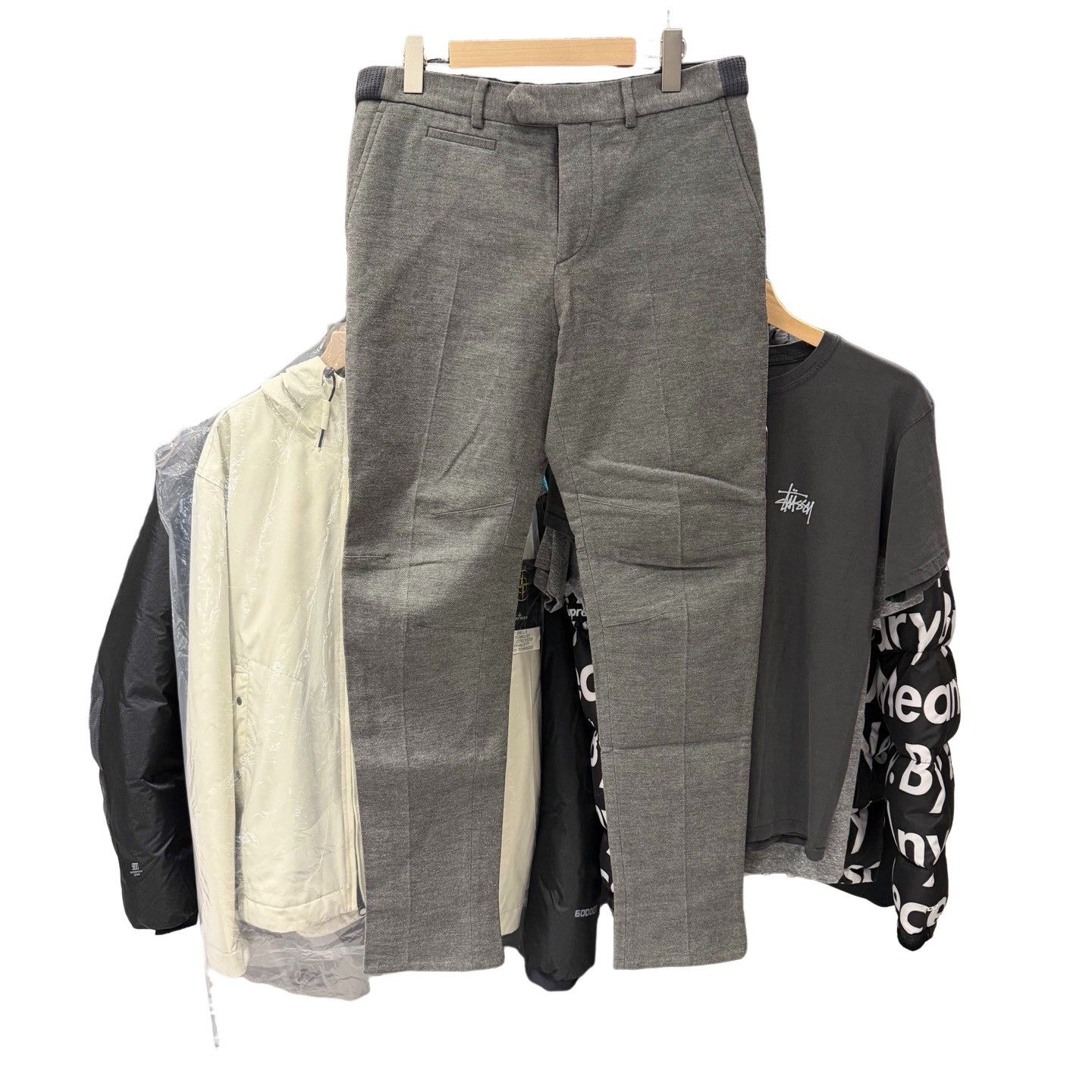 Alexander McQueen Alexander McQueen Wool Blend Casual Pants 32 Size US 32 / EU 48 - 1 Thumbnail