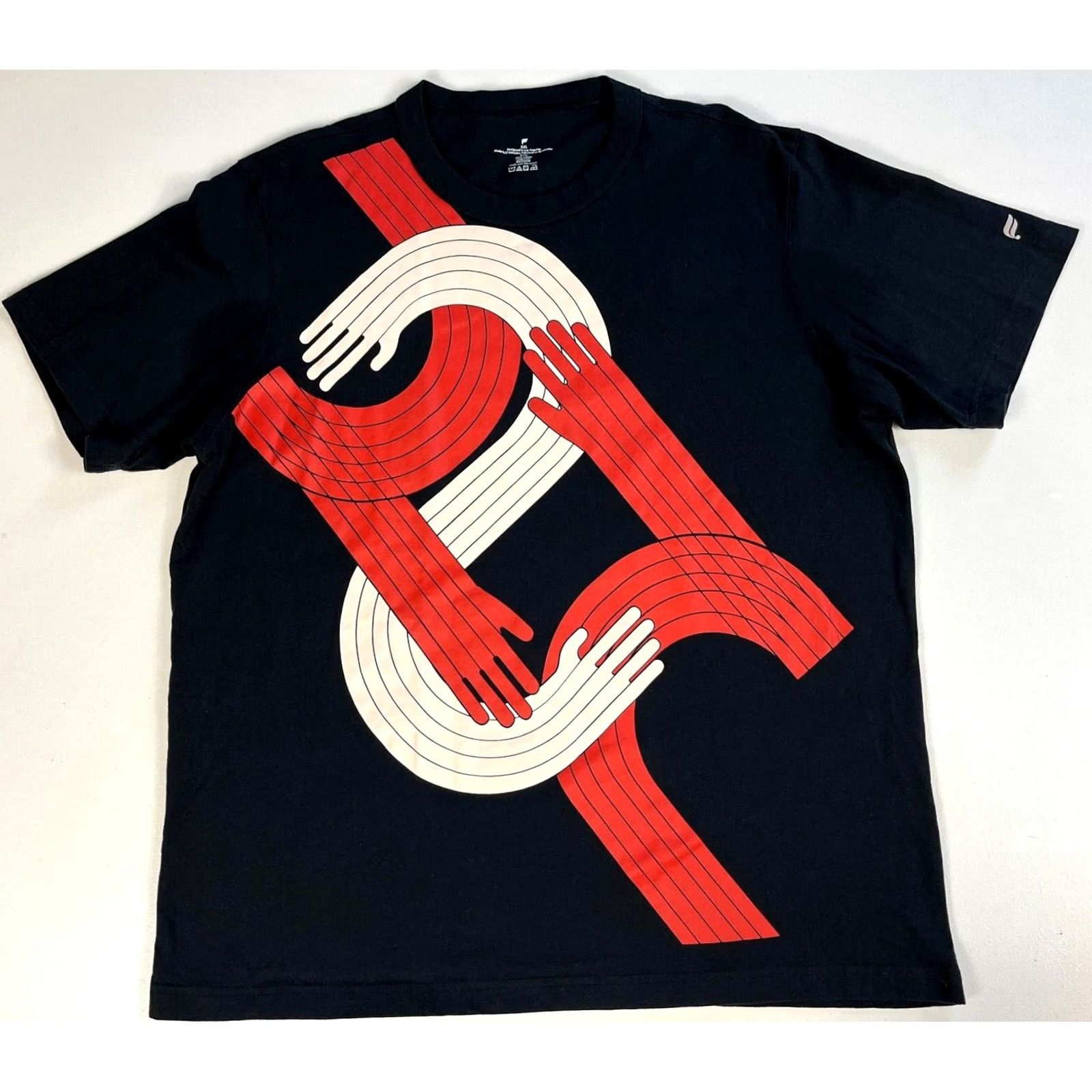 Fabletics Fabletics The R&R Tee T-Shirt Mens 2XL Black Cotton Short Sleeve Crew Neck Vintage/Pre-owned 2020s Outdoor Sports Size US XXL / EU 58 / 5 - 3 Thumbnail