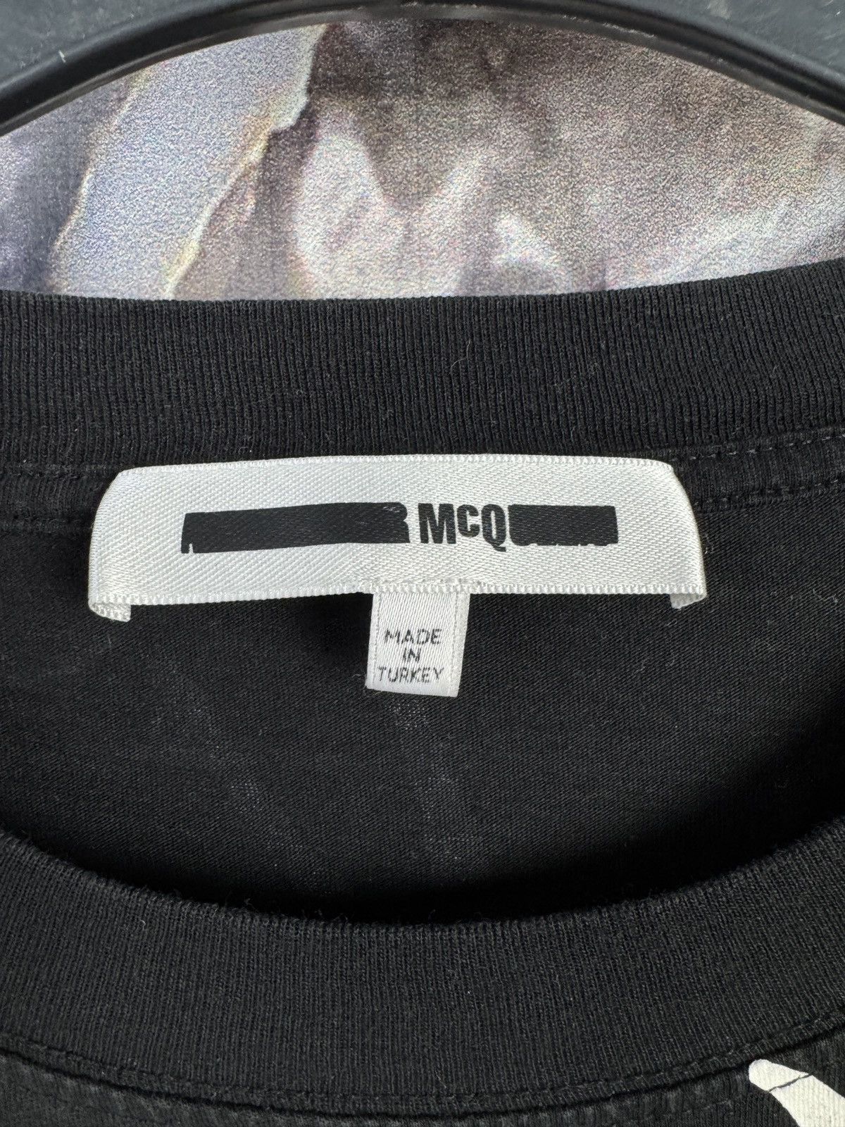 Alexander McQueen McQ Alexander McQueen Swallow Print T-Shirt Black White Size US M / EU 48-50 / 2 - 9 Thumbnail