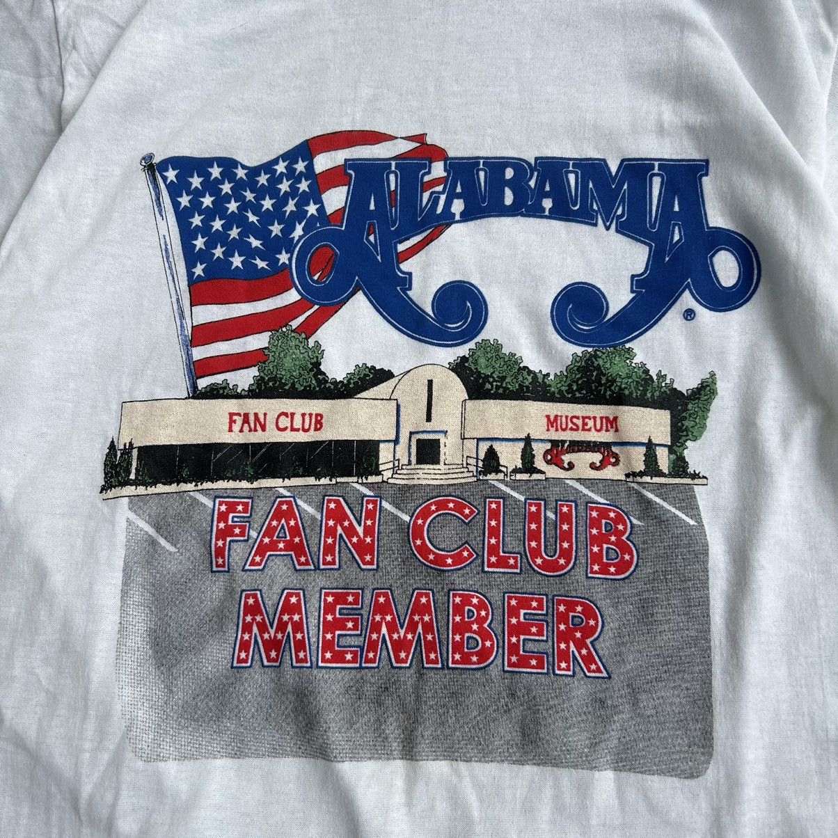 Band Tees Vintage Alabama Fan Club Member Country Music Band T Shirt Size US S / EU 44-46 / 1 - 5 Thumbnail