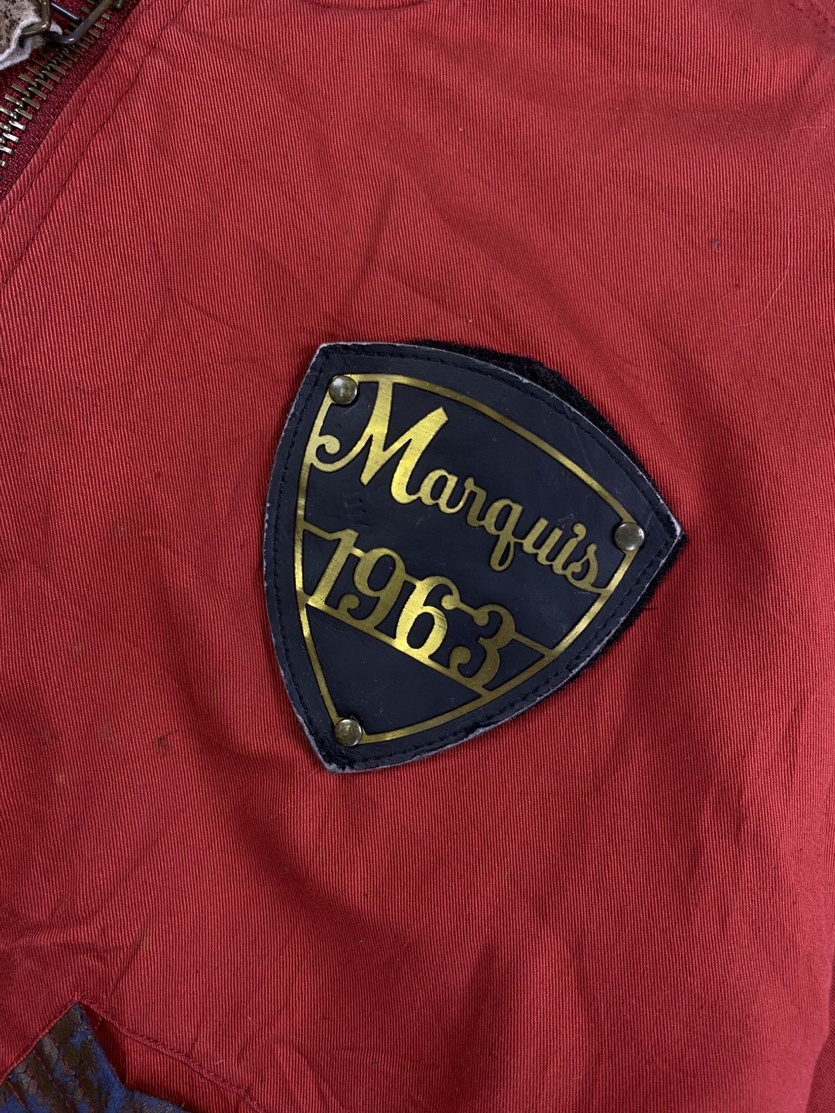 Japanese Brand Vintage Marquis 1963 Casual Fashion Cotton Bomber Jacket Size US XL / EU 56 / 4 - 8 Thumbnail