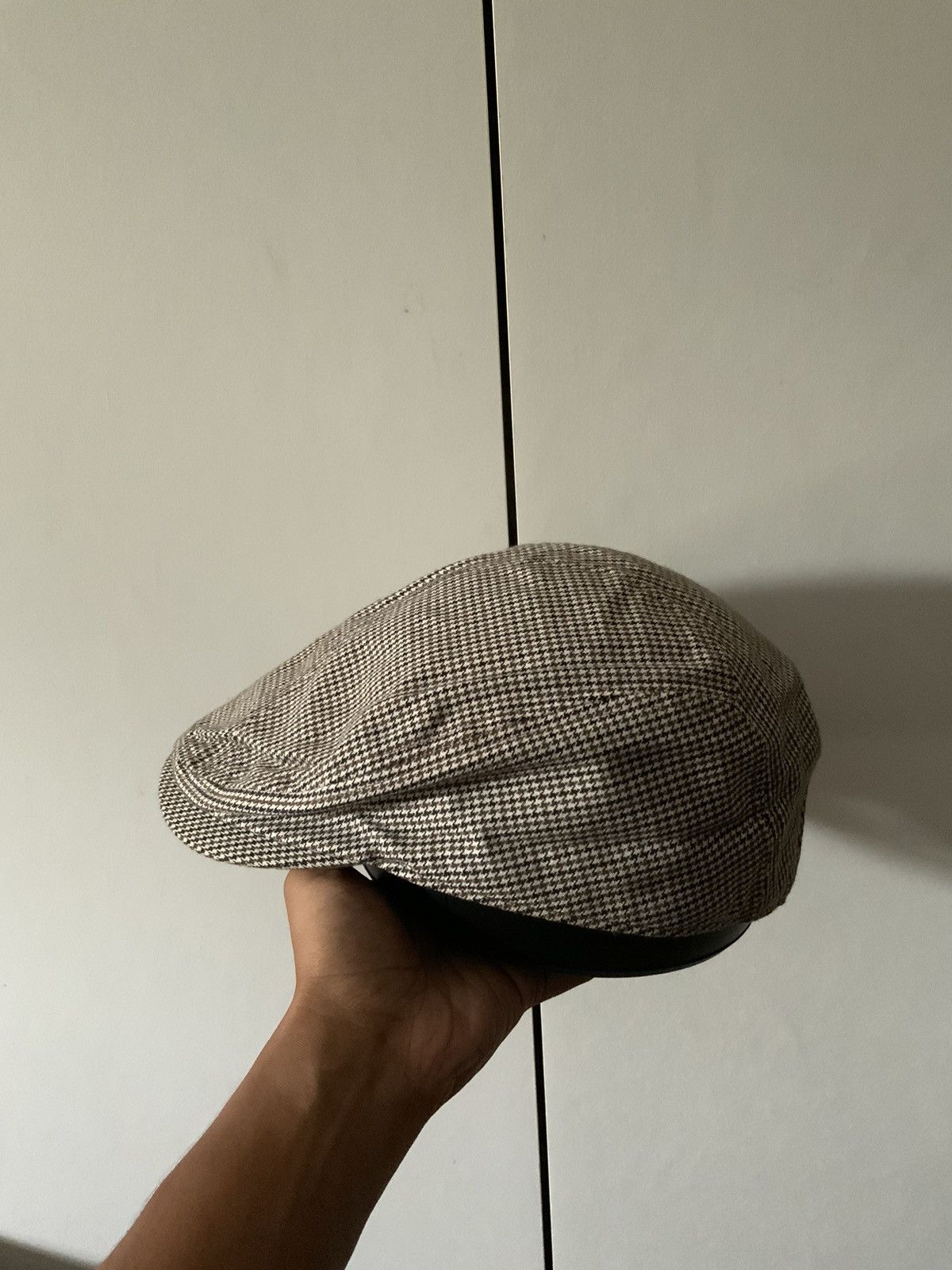Hat Club Houndstooth Flat Beretta Hat Size ONE SIZE - 2 Thumbnail