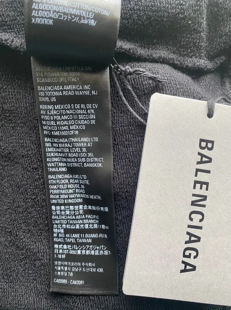 Balenciaga Balenciaga hoodie mirror logo Size US XL / EU 56 / 4 - 6 Thumbnail