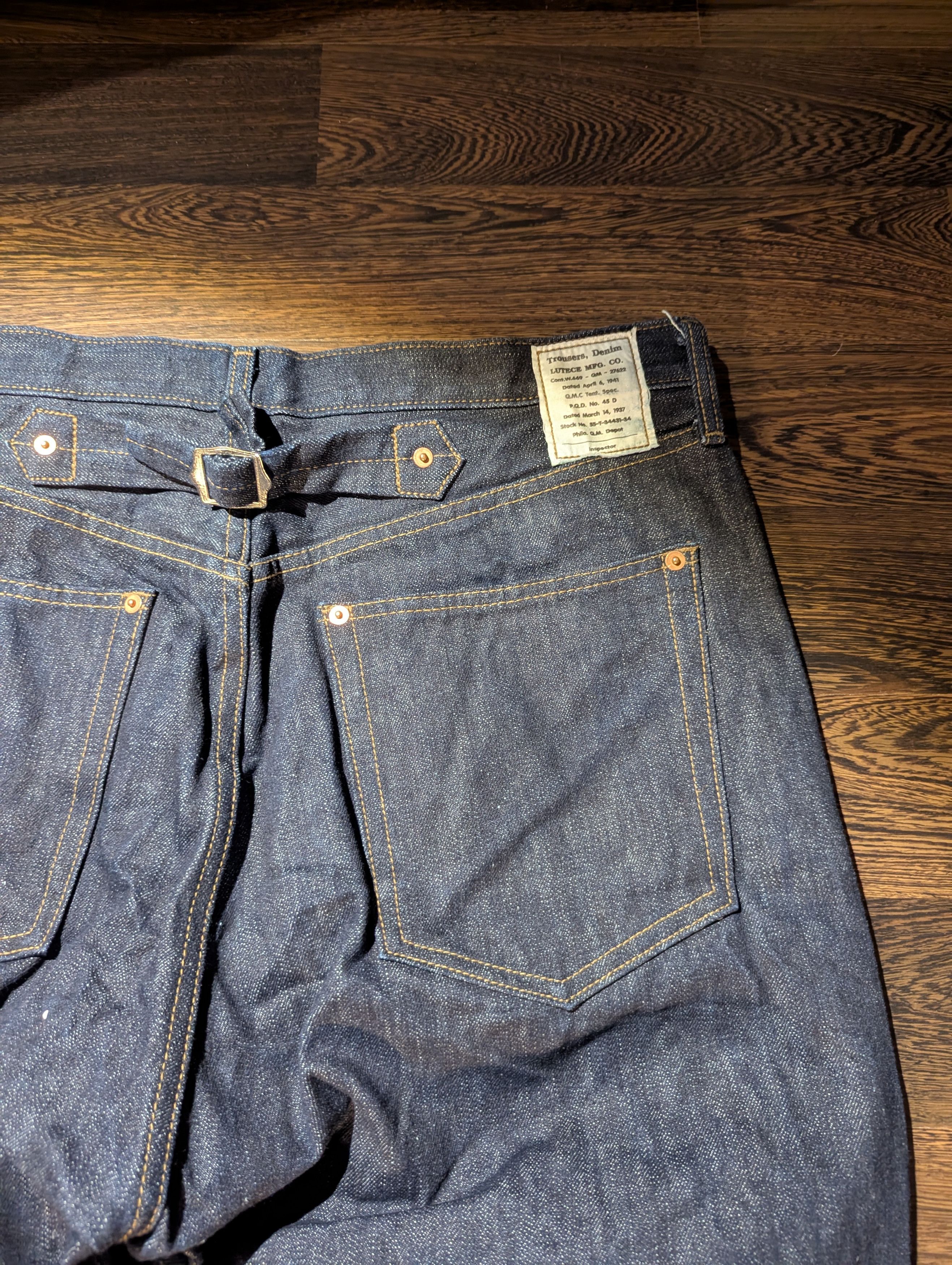 Other Raw denim selfedge Jeans lutece mfg Size US 40 / EU 56 - 5 Thumbnail
