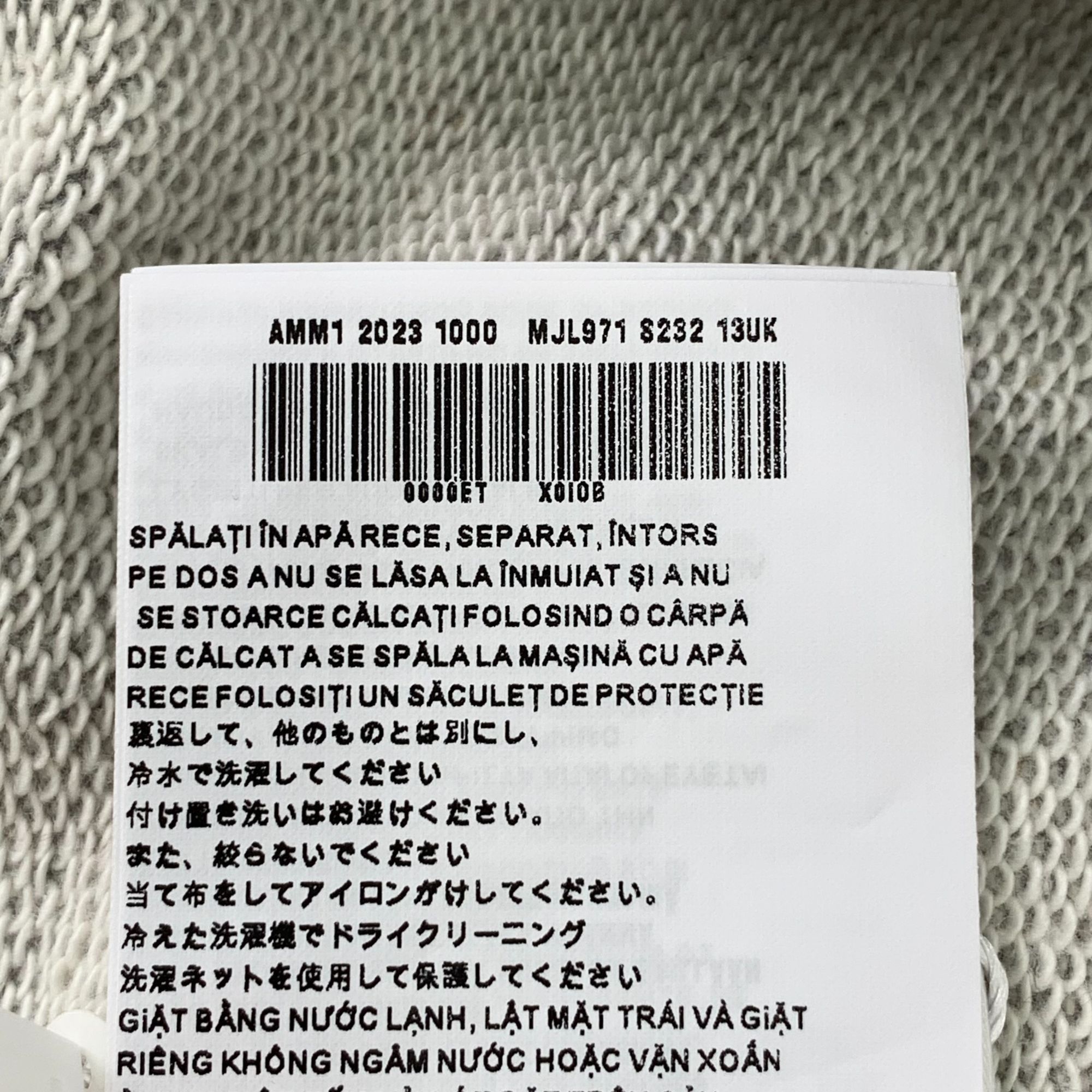 Miu Miu Miu Miu Gray Logo Embroidery Hoodie Made In Italy 100% Cotto Size L / US 10 / IT 46 - 3 Thumbnail