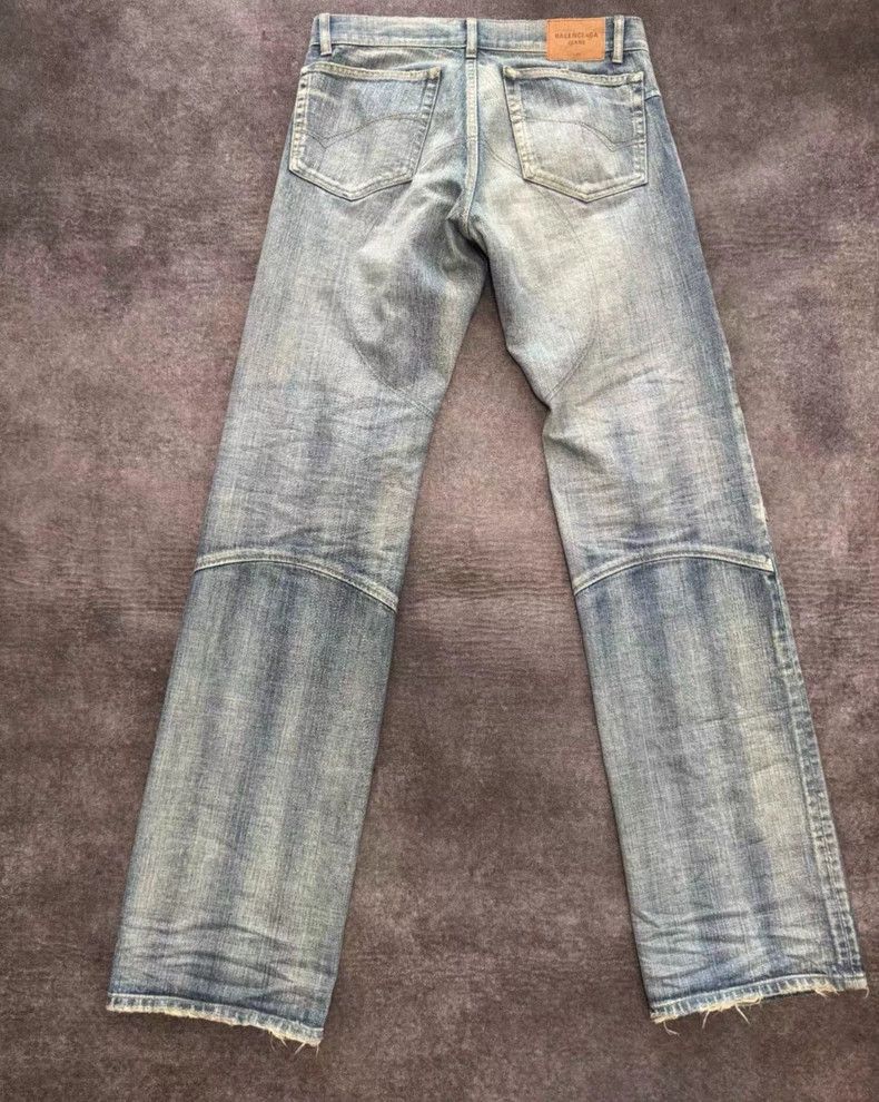 Balenciaga Balenciaga size S Low-Rise Straight-Leg Jeans Size US 27 - 2 Thumbnail