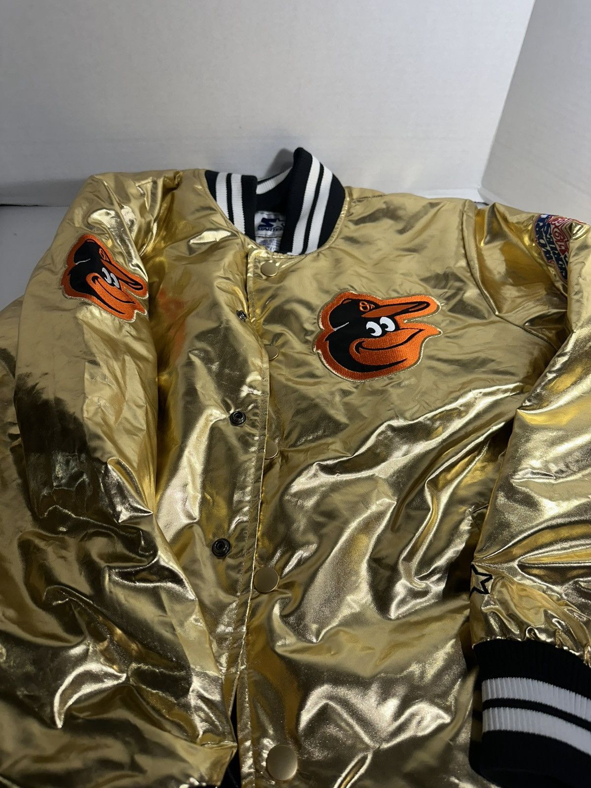 Starter Baltimore Orioles Baseball Jacket Size US S / EU 44-46 / 1 - 1 Thumbnail