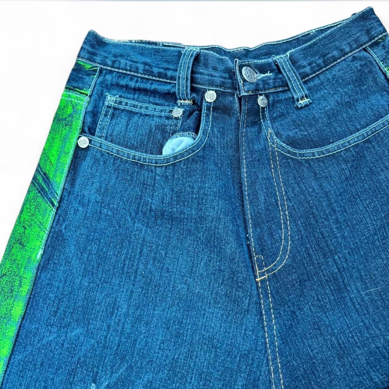Vintage Authentic Vintage Sacred Cult embroidered jeans Size 28" / US 6 / IT 42 - 3 Thumbnail