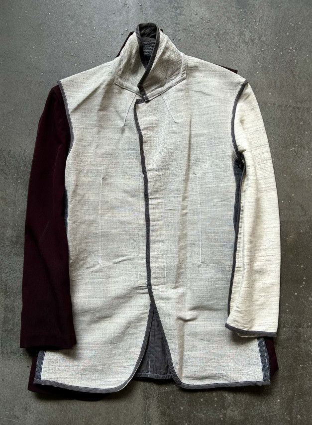 Comme des Garcons COMME des GARÇONS AD1998 Asymmetrical Faux-Layered Blazer Size US S / EU 44-46 / 1 - 3 Thumbnail