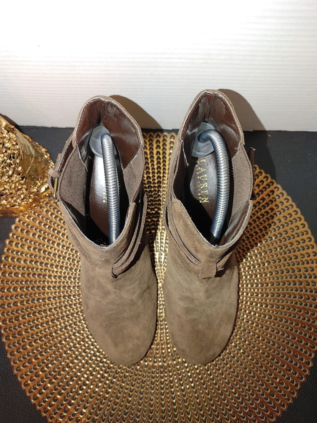 Ralph Lauren Ralph Lauren Yaskine Suede Booties Size 10B Size US 10 / IT 40 - 2 Thumbnail