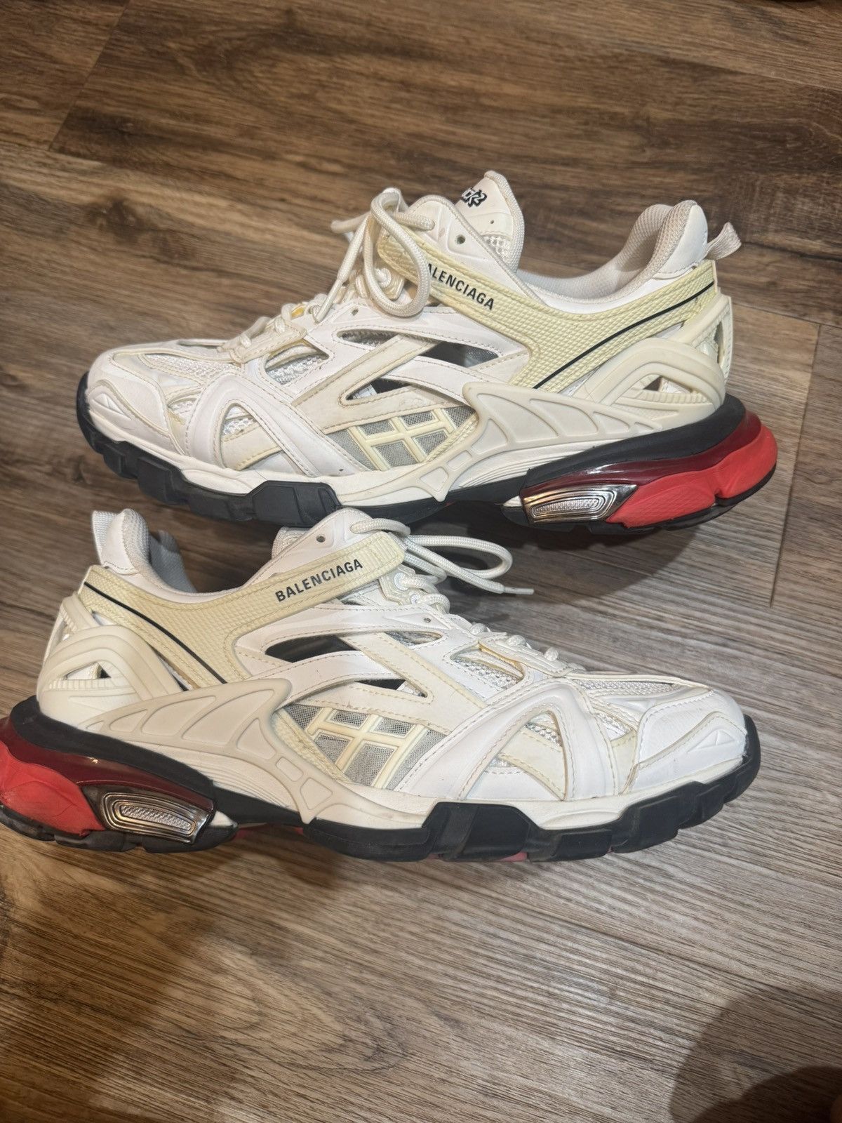 Balenciaga Barely used Balenciaga Track Shoes Size US 10 / EU 43 - 1 Thumbnail