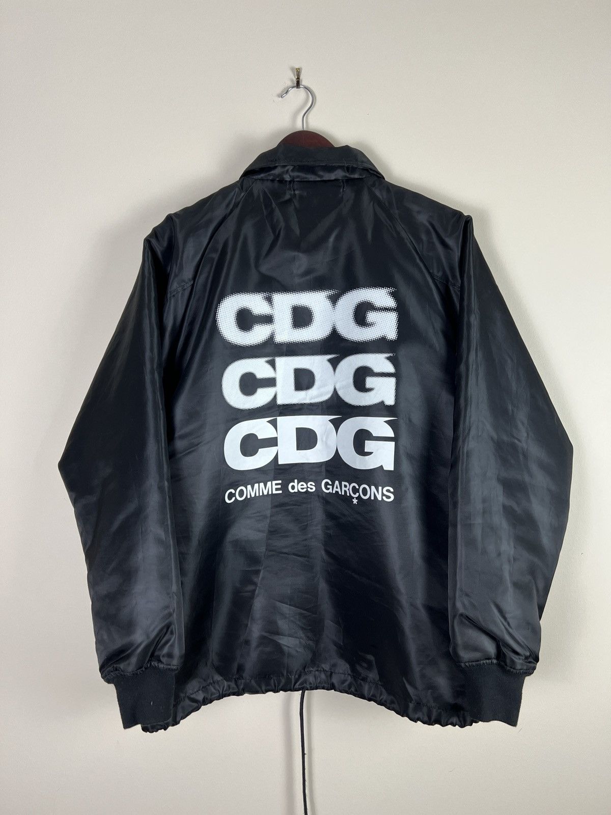 CDG CDG CDG Comme des Garcons CDG Good Design Shop fleece lined coach jacket Grailed