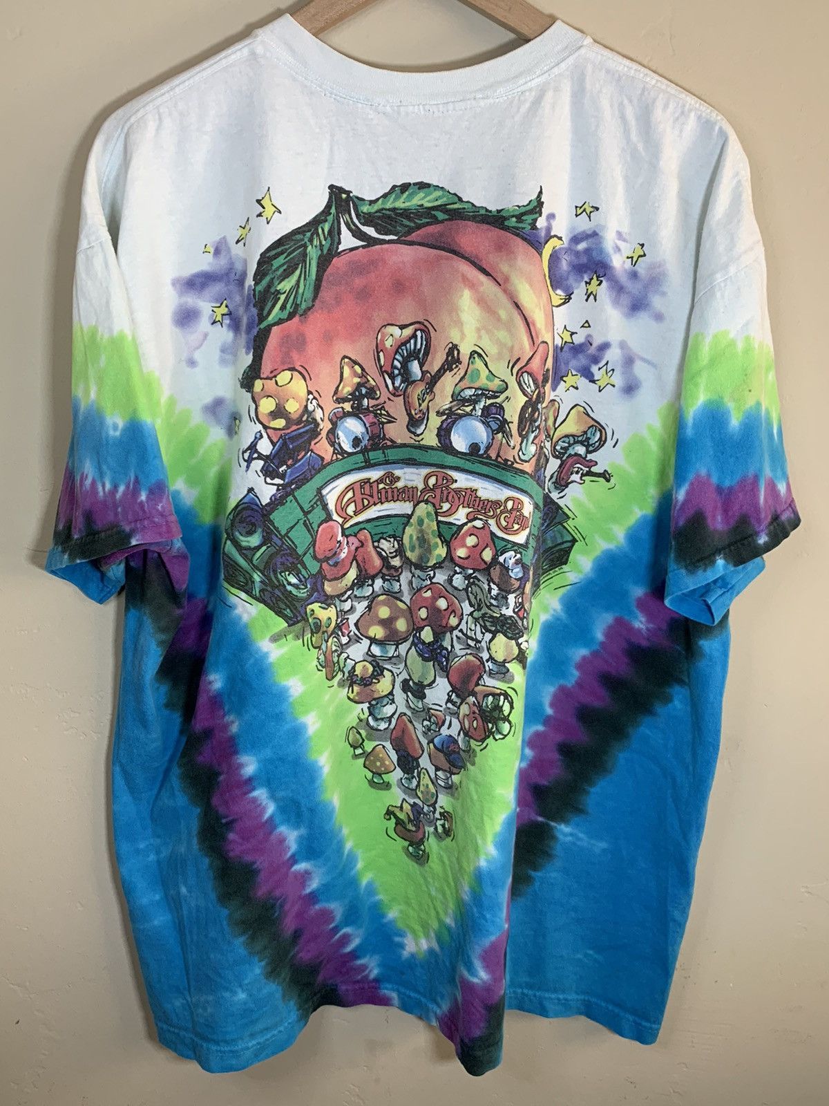 allman brothers band tie dye shirt