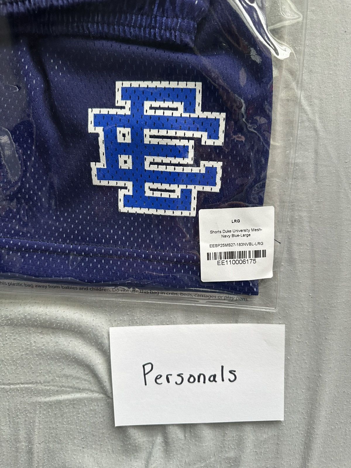Eric Emanuel × NCAA Eric Emanuel Duke University Basic Shorts Large Size US 34 / EU 50 - 6 Thumbnail