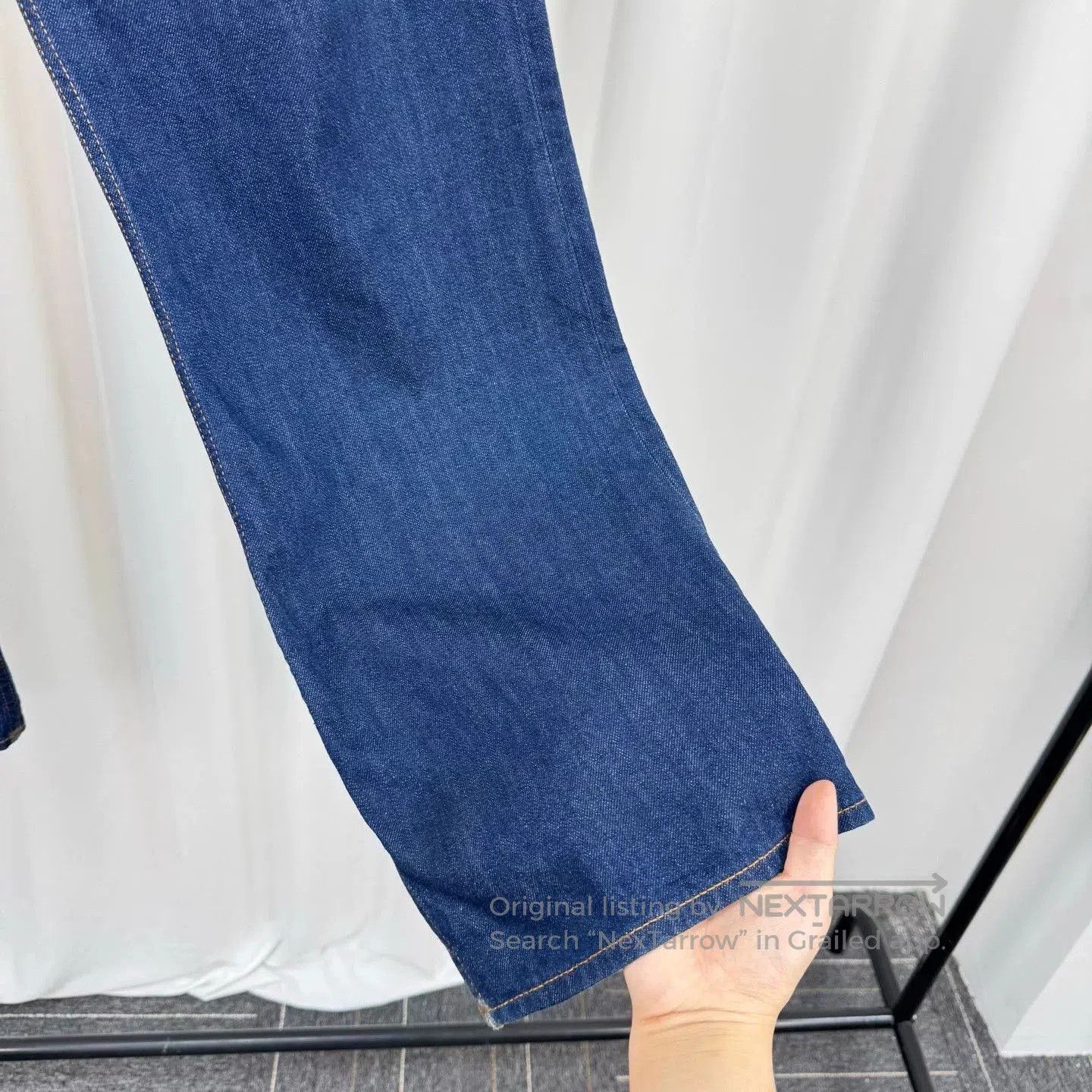 Acne Studios acne studios denim pants with leather label. Size US 31 - 4 Thumbnail