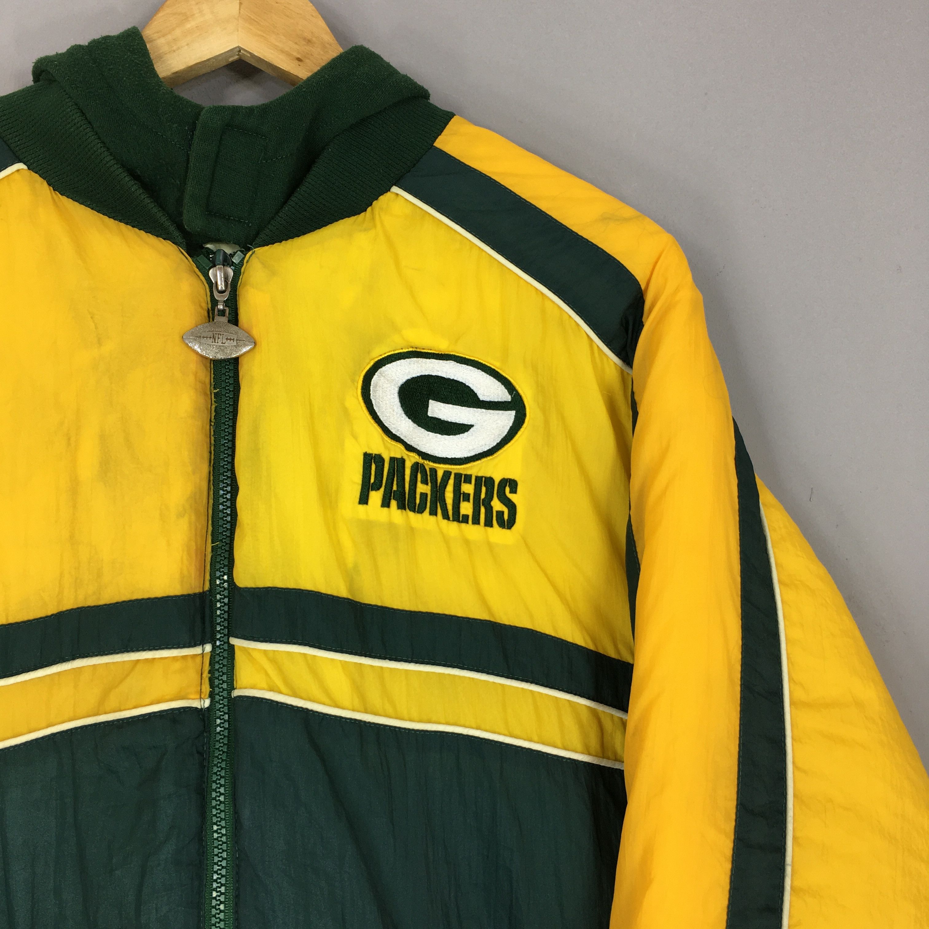 NFL × Vintage Vintage Green Bay Packers NFL Zipper Jacket Small Size US S / EU 44-46 / 1 - 2 Thumbnail