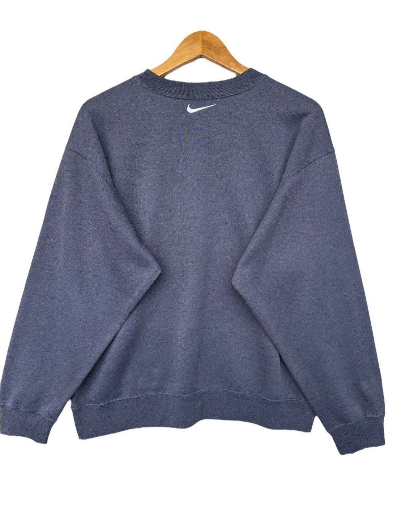Nike × Vintage Vintage Nike Center Swoosh Spellout Baggy Sweatshirt Size US S / EU 44-46 / 1 - 2 Thumbnail