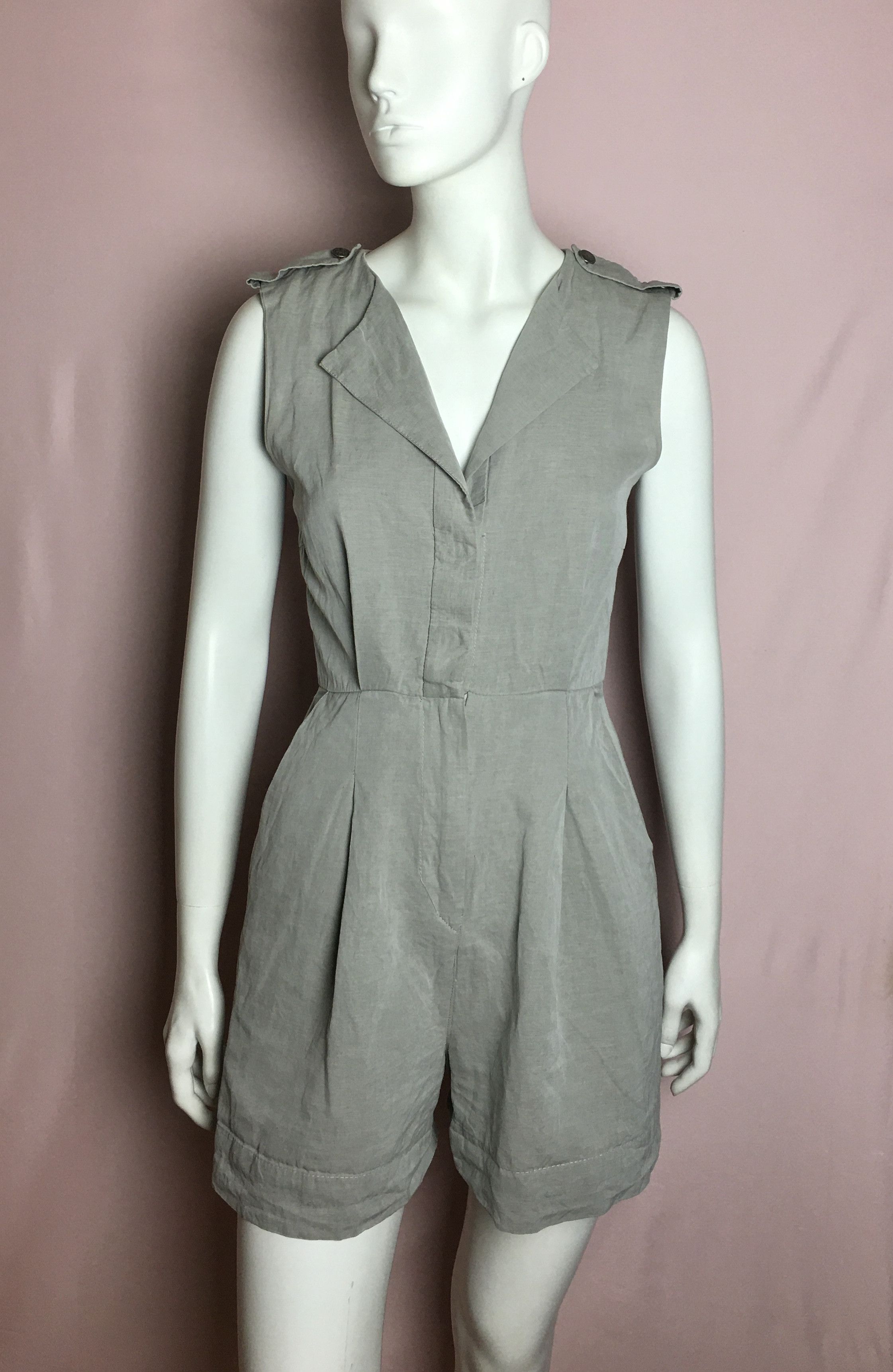 Lejla Omnia Switzerland Linen Shorts Jumpsuit