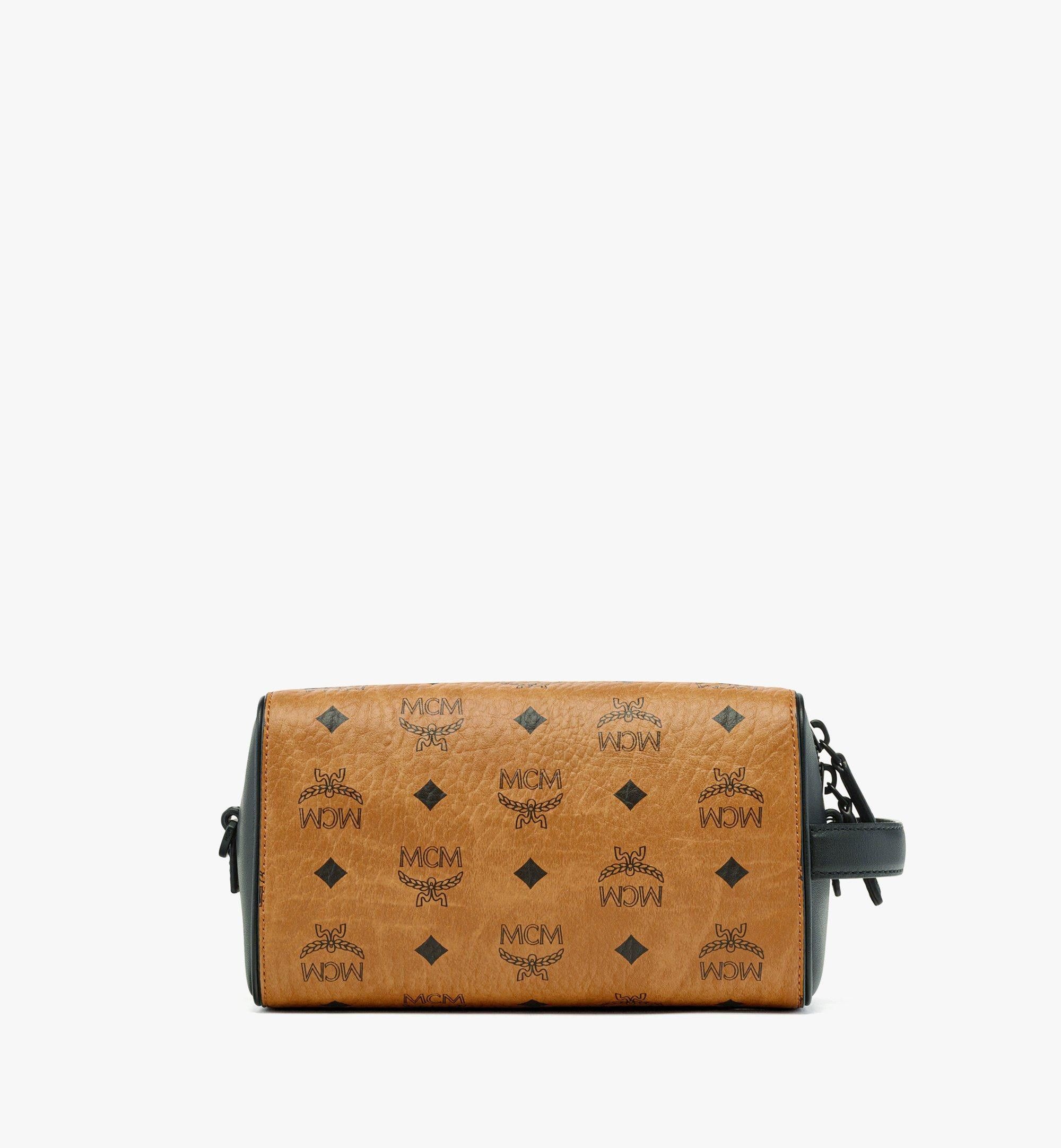 MCM o1mt1gz0125 Size: OS / Toiletry Bag in Brown/Black Size ONE SIZE - 5 Thumbnail