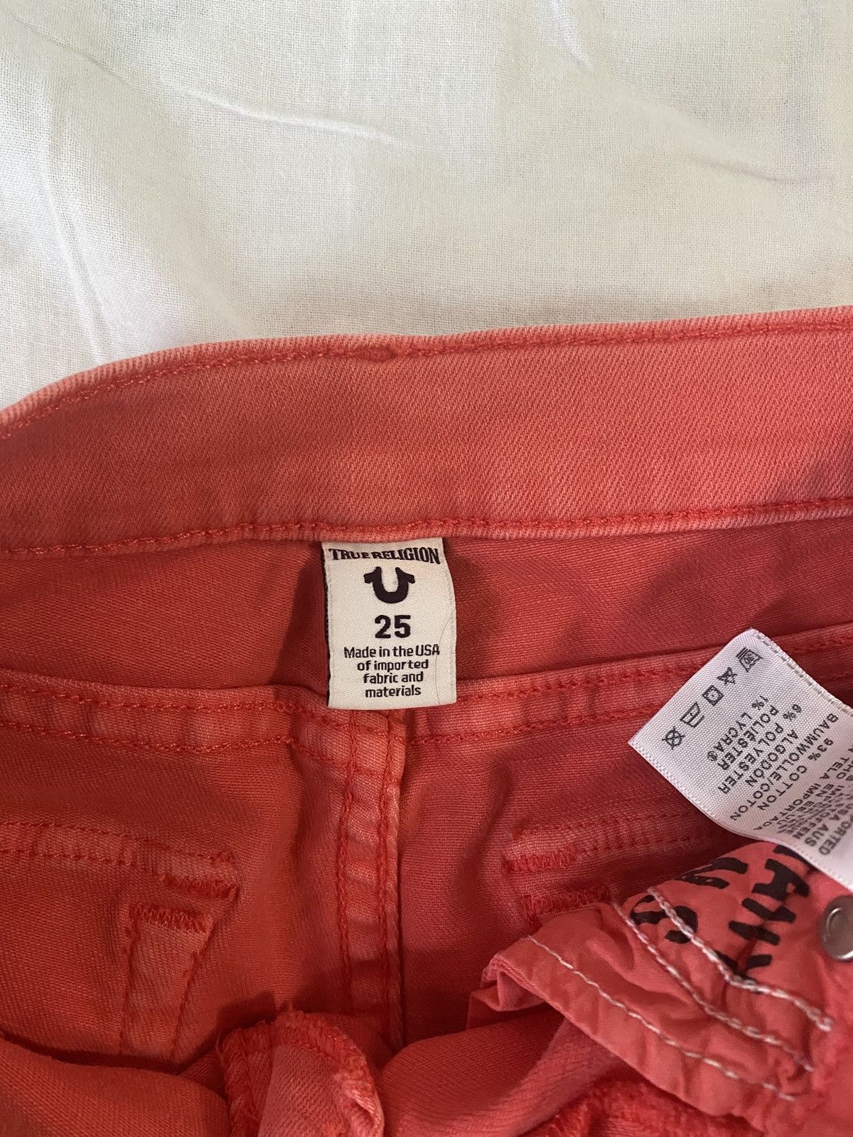True Religion True Religion Denim Shorts Size 25" / US 0 / IT 36 - 2 Thumbnail