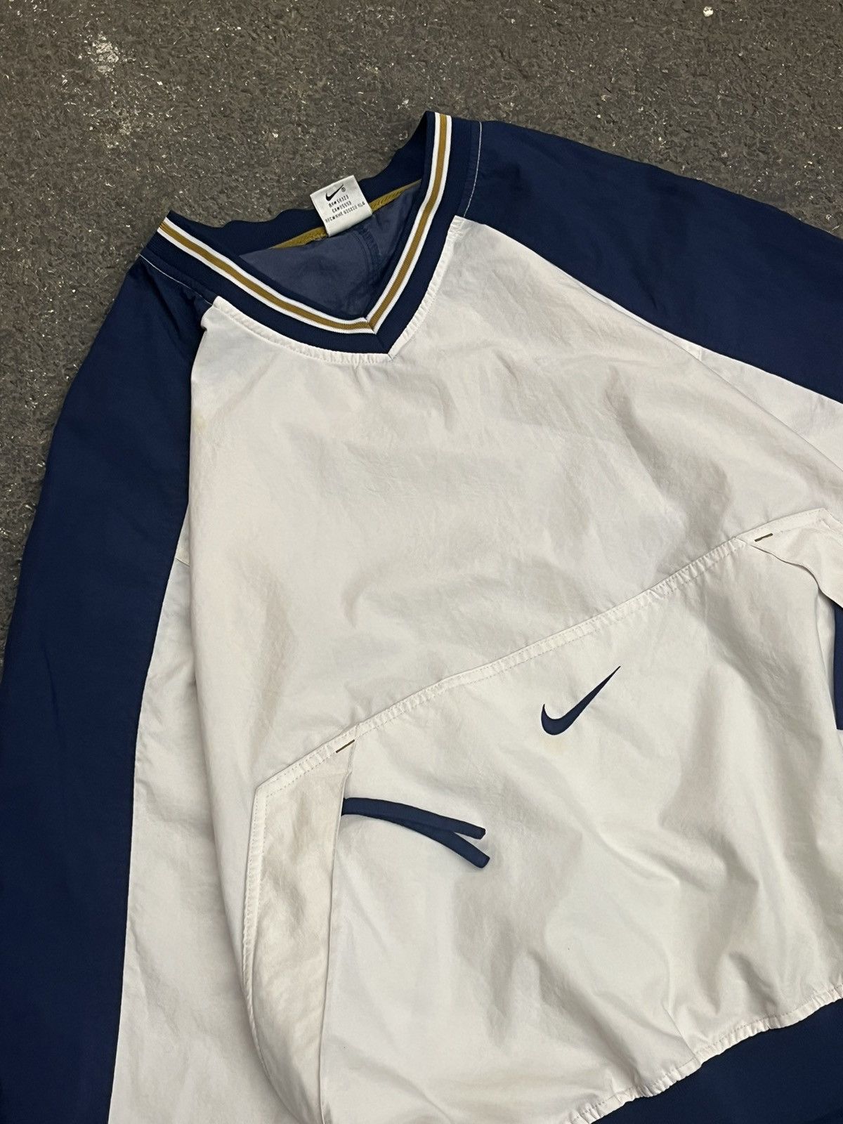 Nike × Vintage Nike center swoosh lightweight jacket hype rare streetwear Size US XL / EU 56 / 4 - 4 Thumbnail