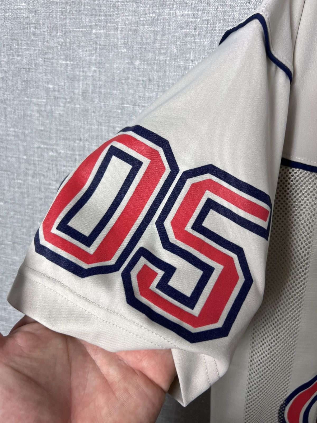 Fubu × Rap Tees Vintage Mesh Jersey T-Shirt FUBU 05 Big Logo Size L Size US L / EU 52-54 / 3 - 4 Thumbnail