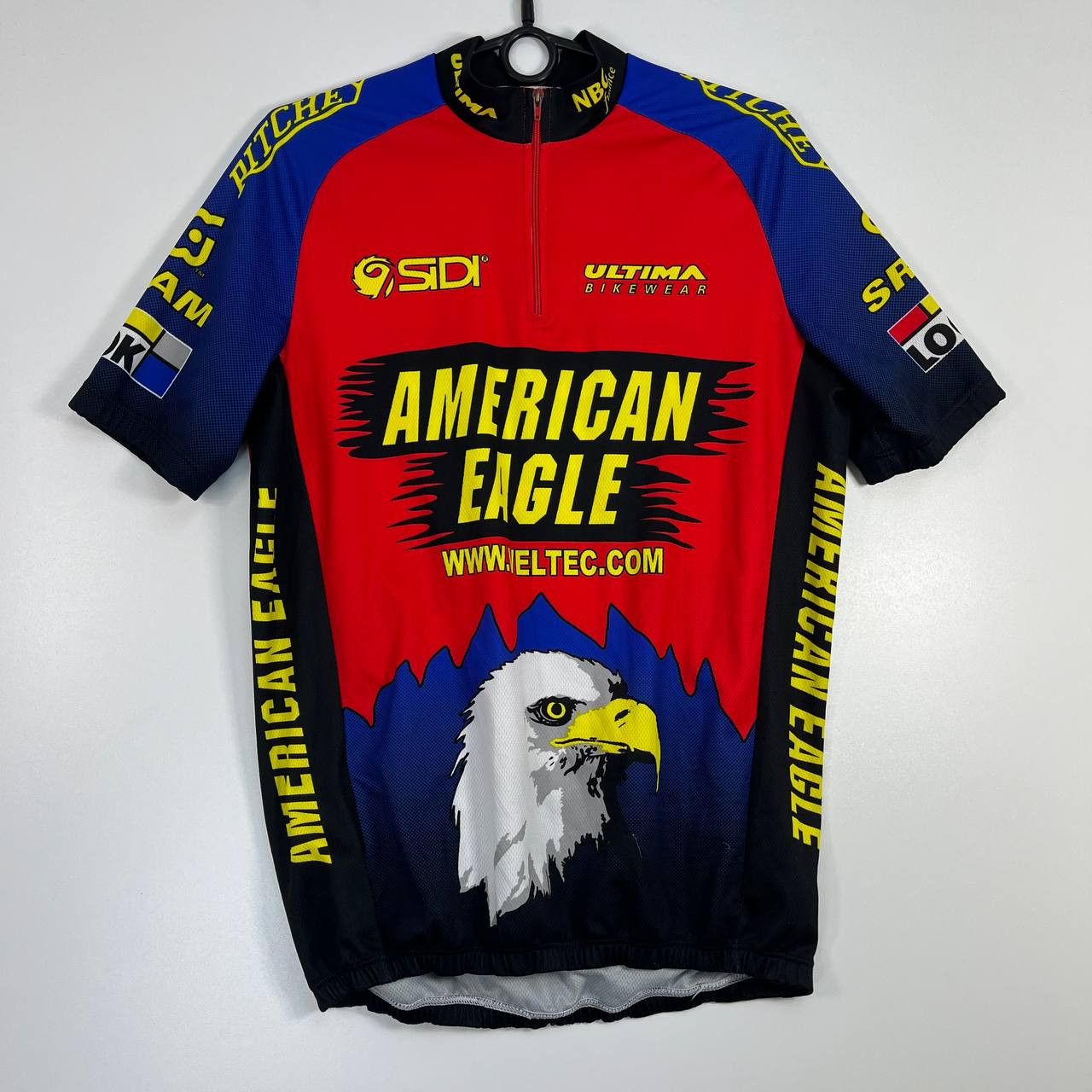 Gear for Sports Ultima American Eagle Cycling Jersey Bike Short Sleeve Sz L Size US L / EU 52-54 / 3 - 1 Thumbnail