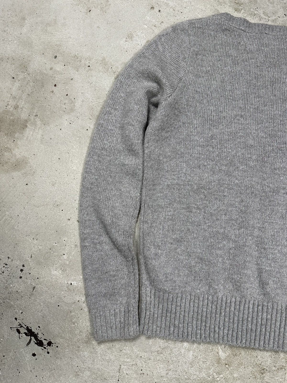 Tommy Hilfiger × Vintage Vintage Y2K Tommy Hilfiger Grey US Flag Sweater Jumper Size US S / EU 44-46 / 1 - 10 Thumbnail